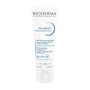 Gel Dưỡng Ẩm Bioderma Làm Dịu Cho Da Rất Khô 75ml Atoderm Intensive gel-crème 
