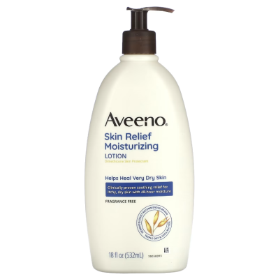 Kem dưỡng ẩm làm dịu da không mùi Aveeno, Skin Relief Moisturizing Lotion 532ml - Us Home