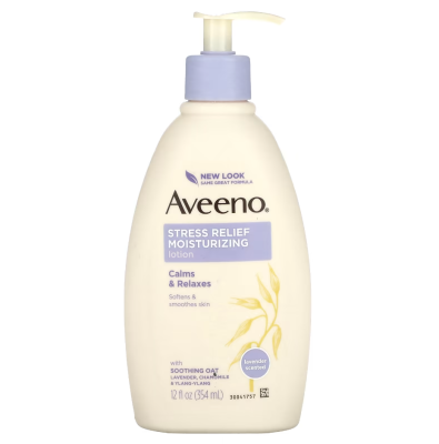 Kem Dưỡng Ẩm Mùi Oải Hương Aveeno, Stress Relief Moisturizing Lotion 354ml - Us Home