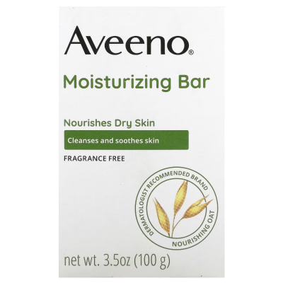 Thanh dưỡng ẩm Aveeno, Moisturizing Bar 100g - Us Home