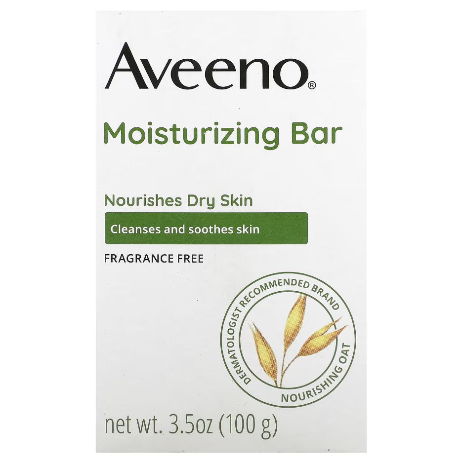 Thanh dưỡng ẩm Aveeno, Moisturizing Bar 100g