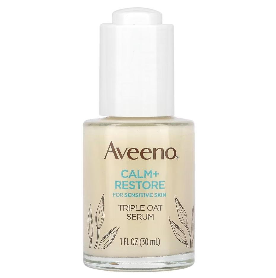 Serum yến mạch Aveeno dành cho da nhạy cảm Calm + Restore, For Sensitive Skin, Triple Oat Serum 30ml