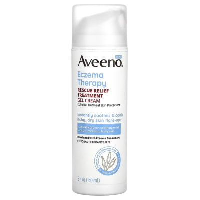 Kem trị liệu bệnh chàm không mùi Aveeno, Eczema Therapy, Rescue Relief Treatment Gel Cream (150 ml) - Us Home