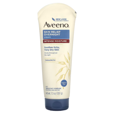 Kem dưỡng ẩm qua đêm Aveeno, Skin Relief Overnight Cream 207g - Us Home