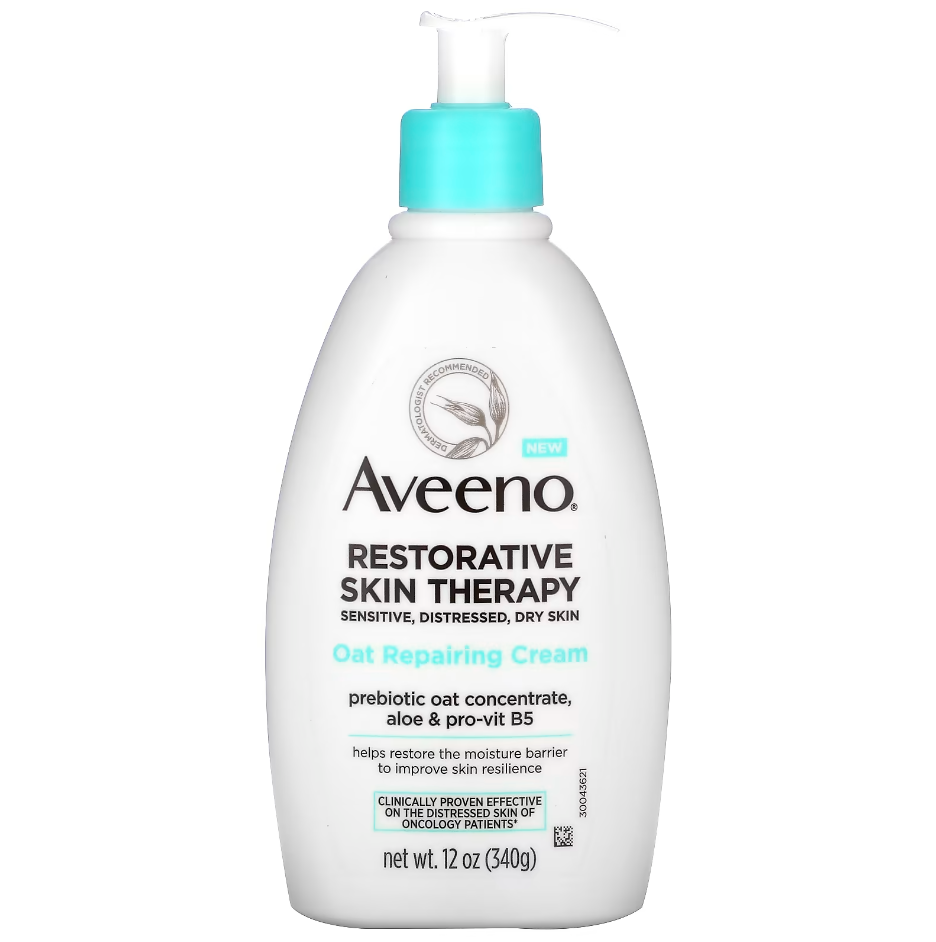 Kem phục hồi da yến mạch Aveeno, Restorative Skin Therapy, Oat Repairing Cream 340g
